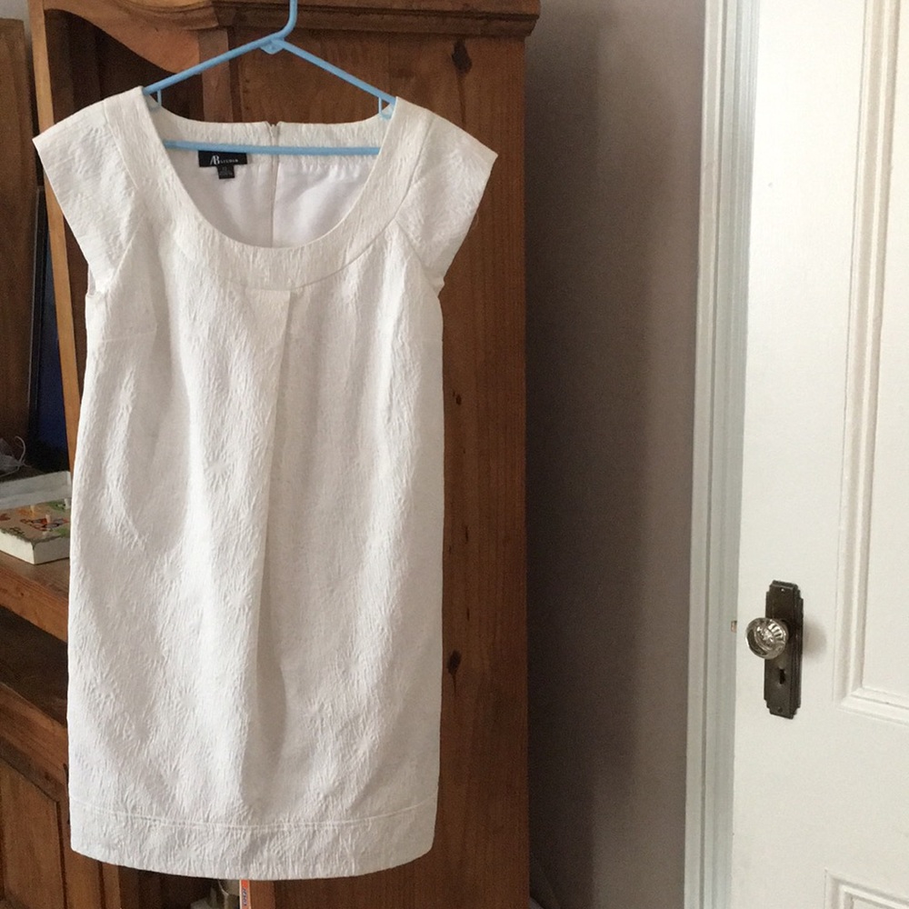AB Studio White Dress Size 10